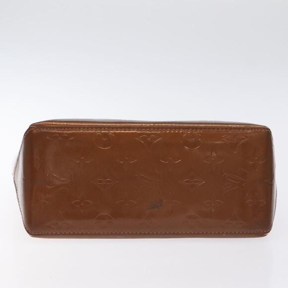 LOUIS VUITTON Monogram Vernis Reade PM Hand Bag Bronze M91146 - Picture 5 of 16